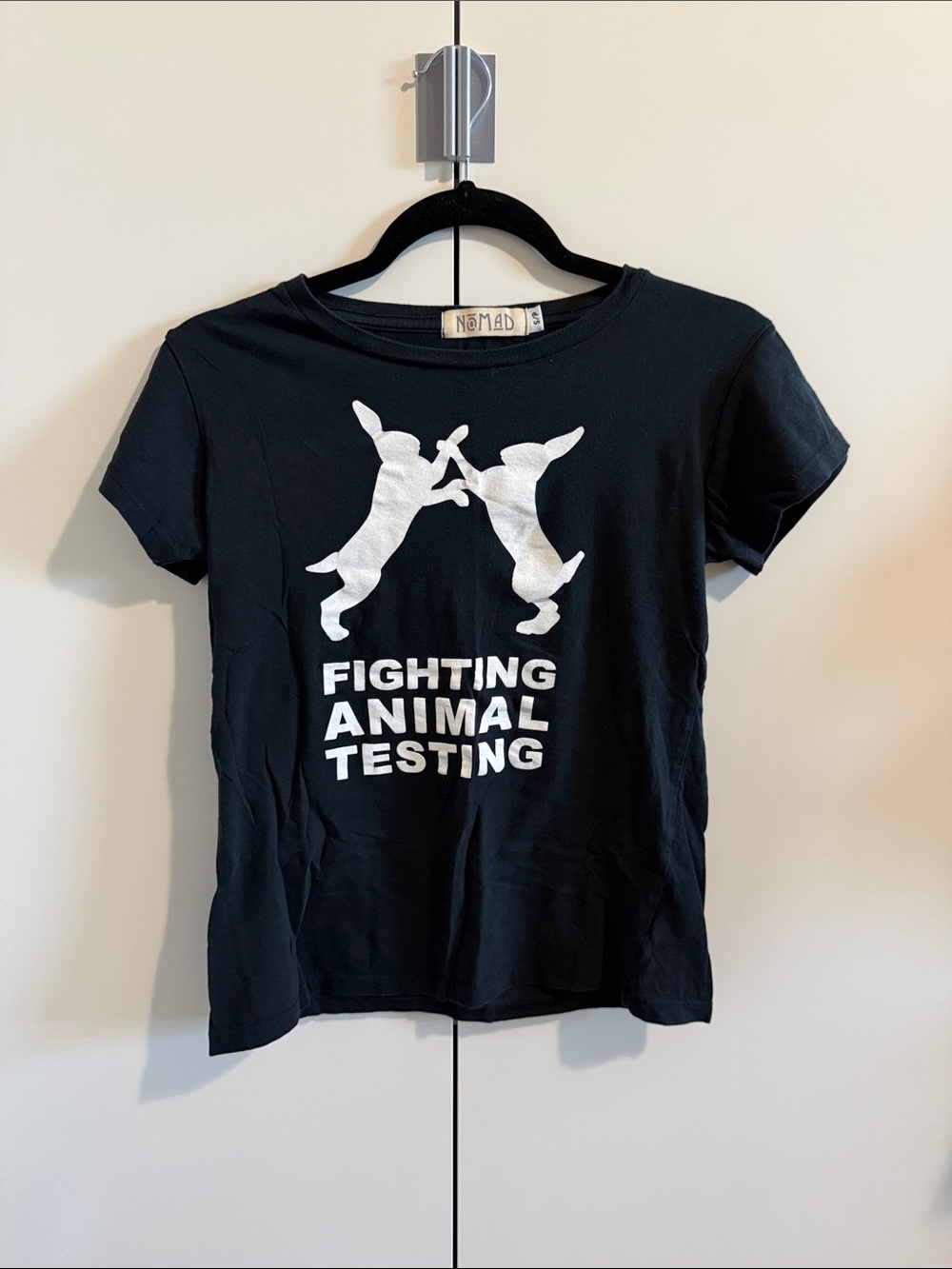 LUSH Black Tee (Fighting Animal Testing)